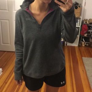 Gray GAP 1/4 zip